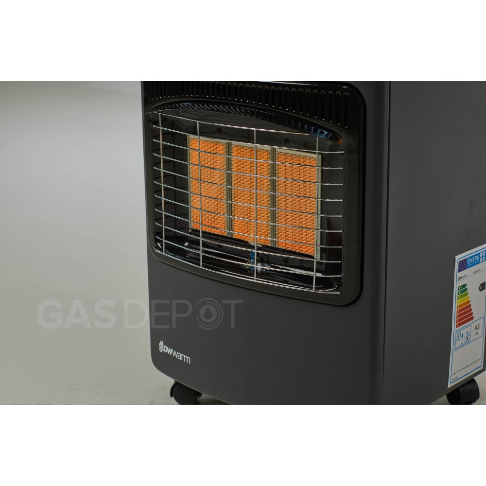 Glow Warm Portable Gas Cabinet Heater - Gas Depot UK
